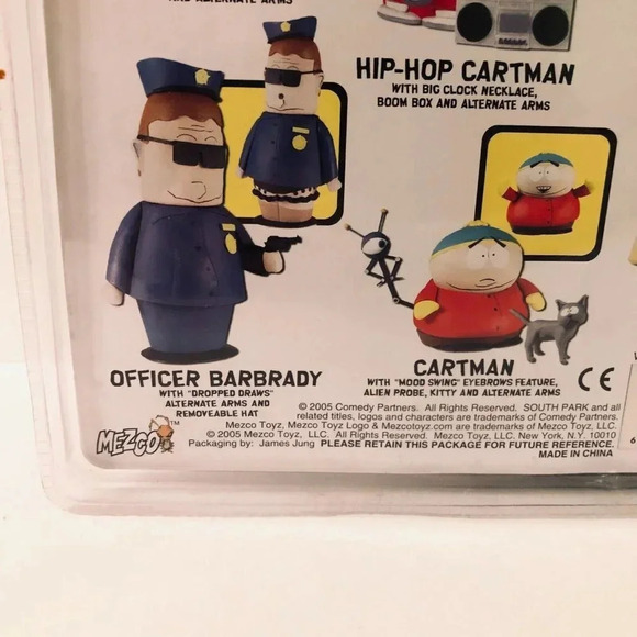 2005 Mezco South Park Series  One Officer Barbrady Figure - Picture 12 of 16